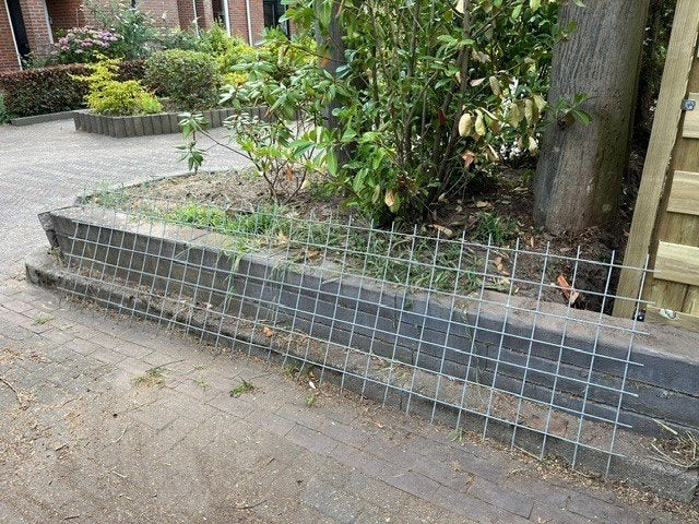Betongaas/tuinhek/gaasmat, Ophalen, Zo goed als nieuw, Minder dan 10 meter