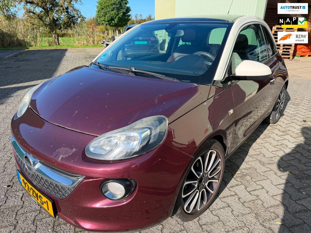Opel ADAM 1.4 Glam Leder| Pano|Lm velgen, Auto's, Voorwielaandrijving, Euro 5, ADAM, 1398 cc
