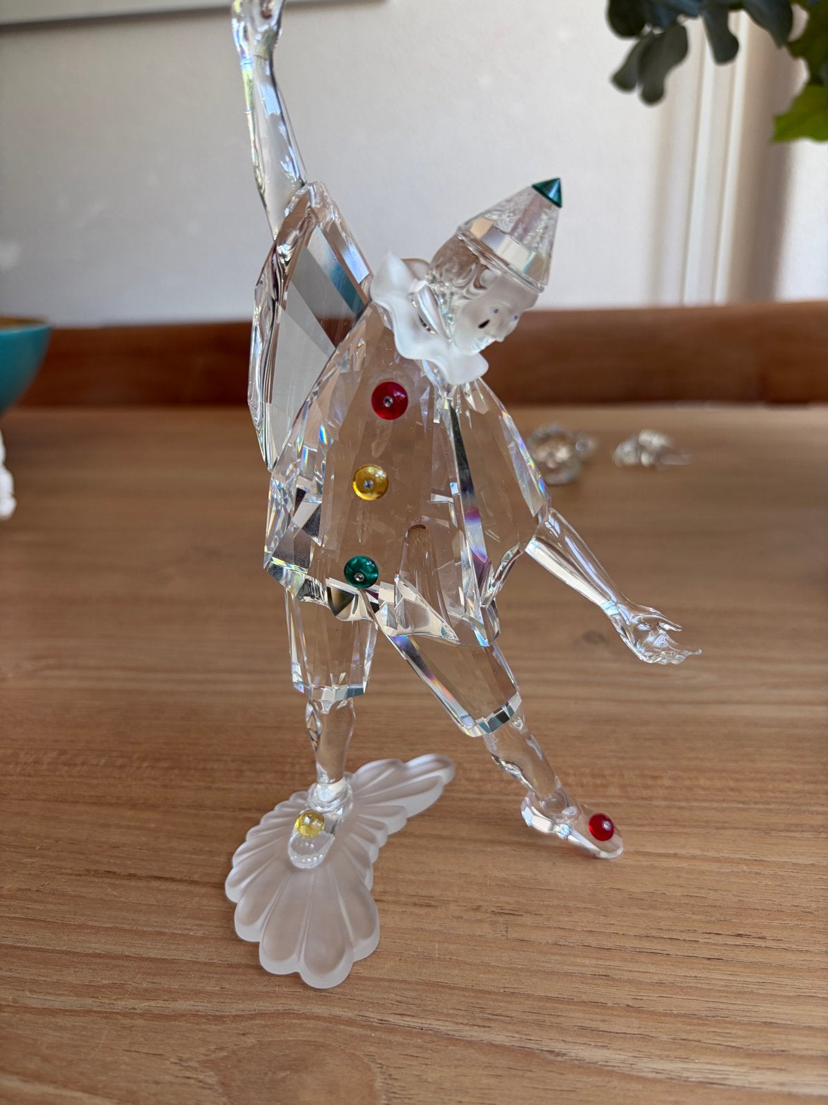 Swarovski Harlekijn Kristal Beeldje, Ophalen, Gebruikt, Mens