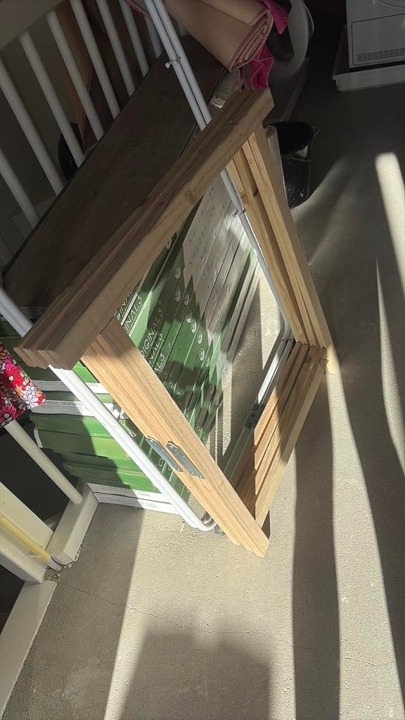 Houten schragen 2 stuks  nieuw, Ophalen, Zo goed als nieuw