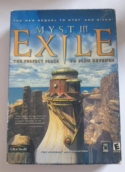 Myst III Exile The Perfect Place to plan Revenge 4x PC CDrom, Gebruikt, Overige genres, 1 speler, Ophalen of Verzenden