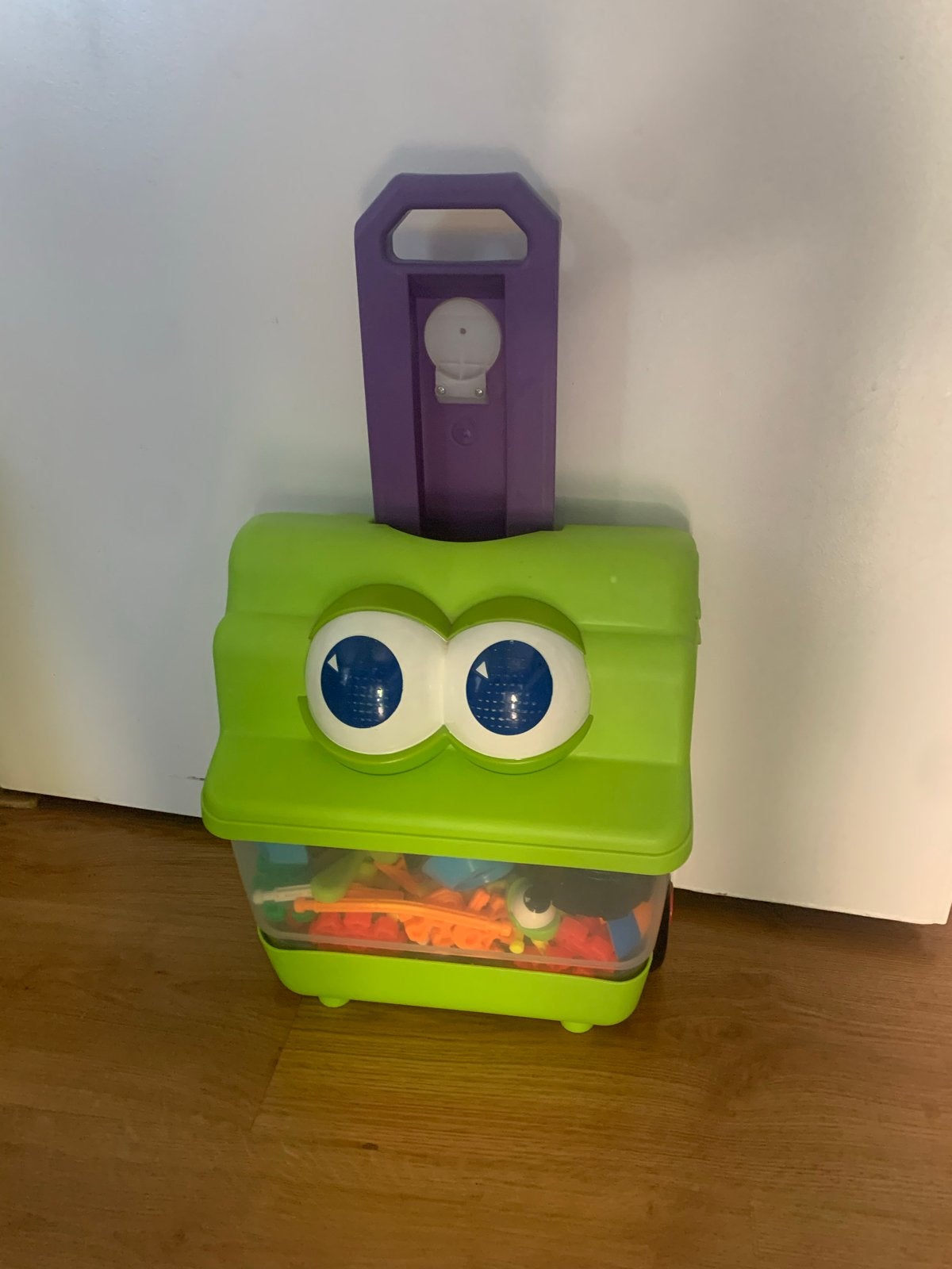 Kid K'nex Roll 'N Go Pals Bouwset met Koffer, Ophalen, Gebruikt, K'nex