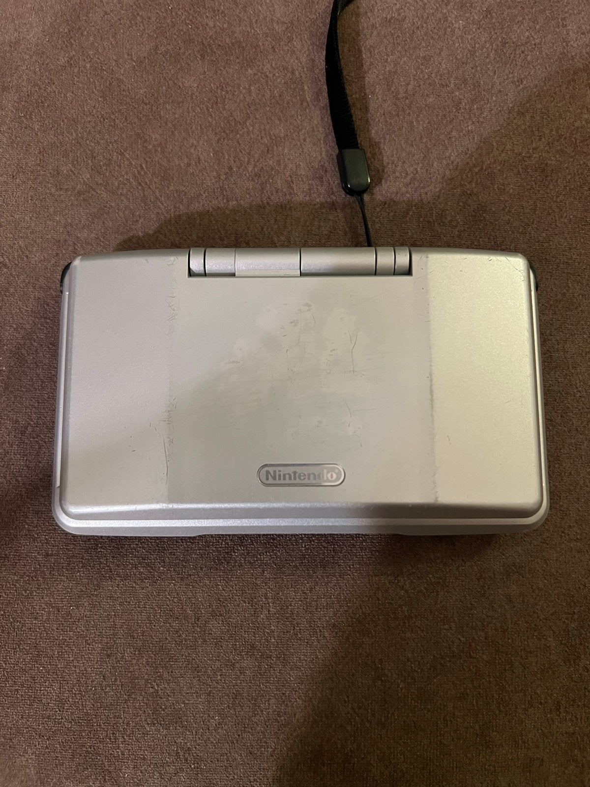 Nintendo DS phat 1e generatie DS, Spelcomputers en Games, Ophalen of Verzenden, Gebruikt, Zilver, DS Original of Phat