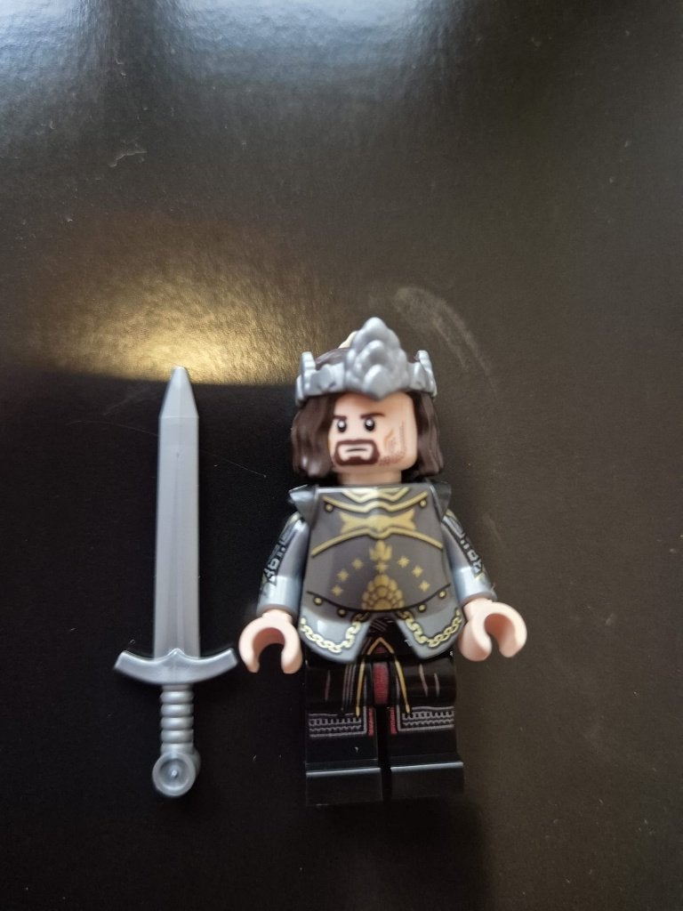 lego minifiguur aragorn (uit set 11377), Compleet, Overige thema's, Lego, Nieuw