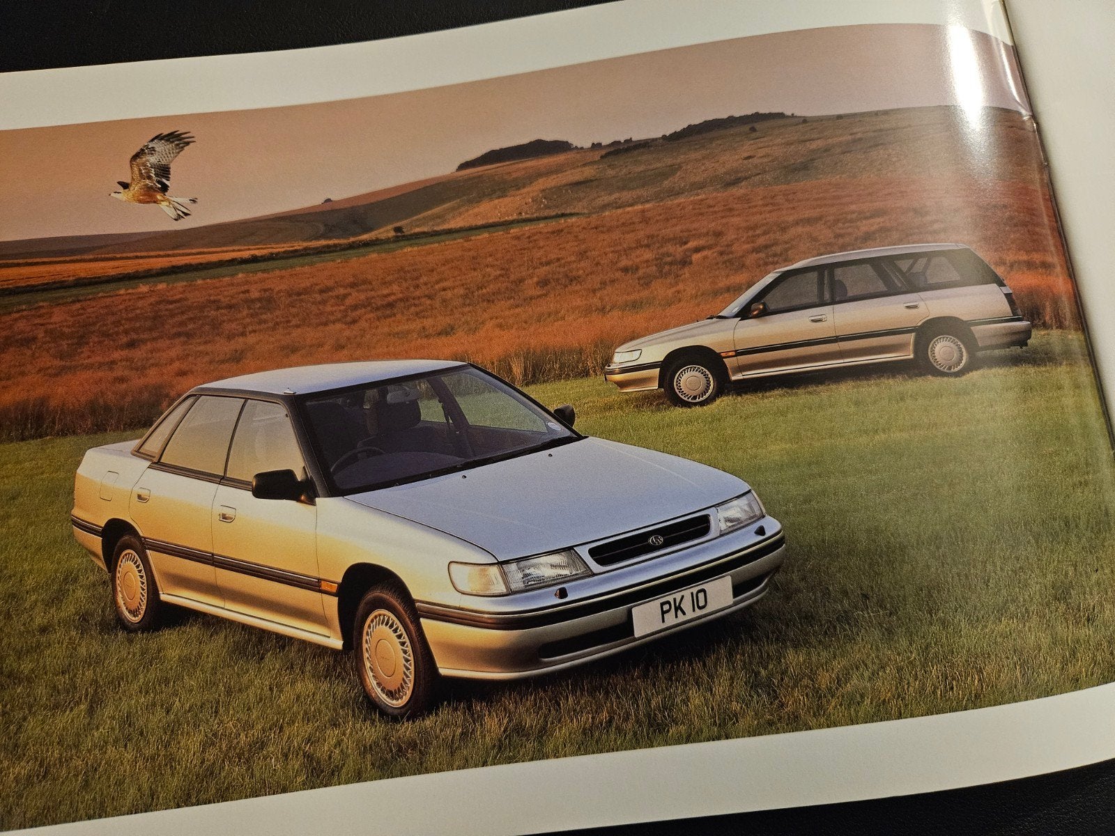 Brochure Subaru Legacy UK, Ophalen of Verzenden, Zo goed als nieuw, Overige merken