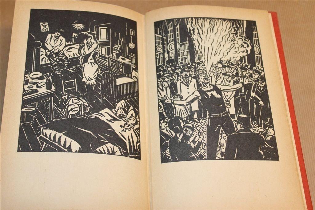 De Tweede Grote Vier — Houtsneden Masereel [1963], Ophalen of Verzenden, Gelezen
