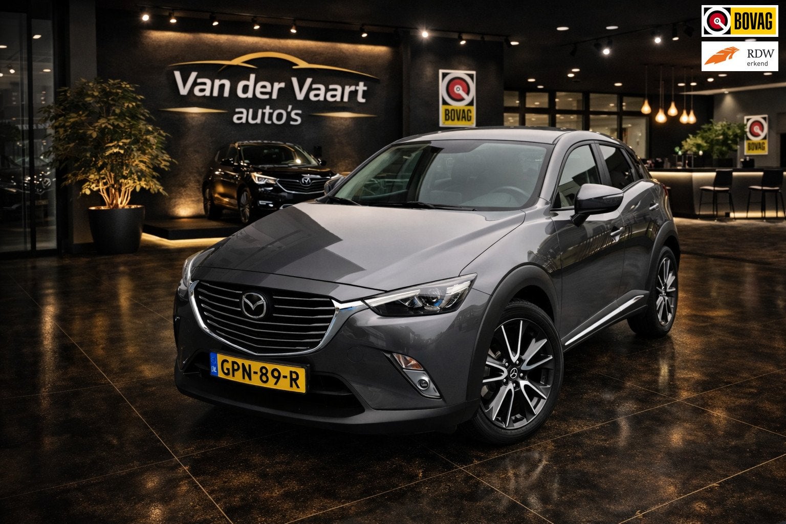 Mazda CX-3 2.0 SPORTLINE 120 TS+ AUTOMAAT LEDER, Auto's, Euro 6, 4 cilinders, Automatische klimaatregeling, SUV of Terreinwagen