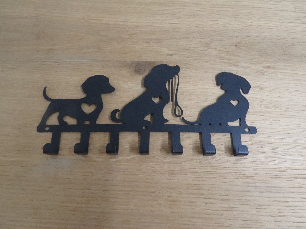 sleutelhouder met teckels, Ophalen of Verzenden, Nieuw, Overige typen, Minder dan 100 cm