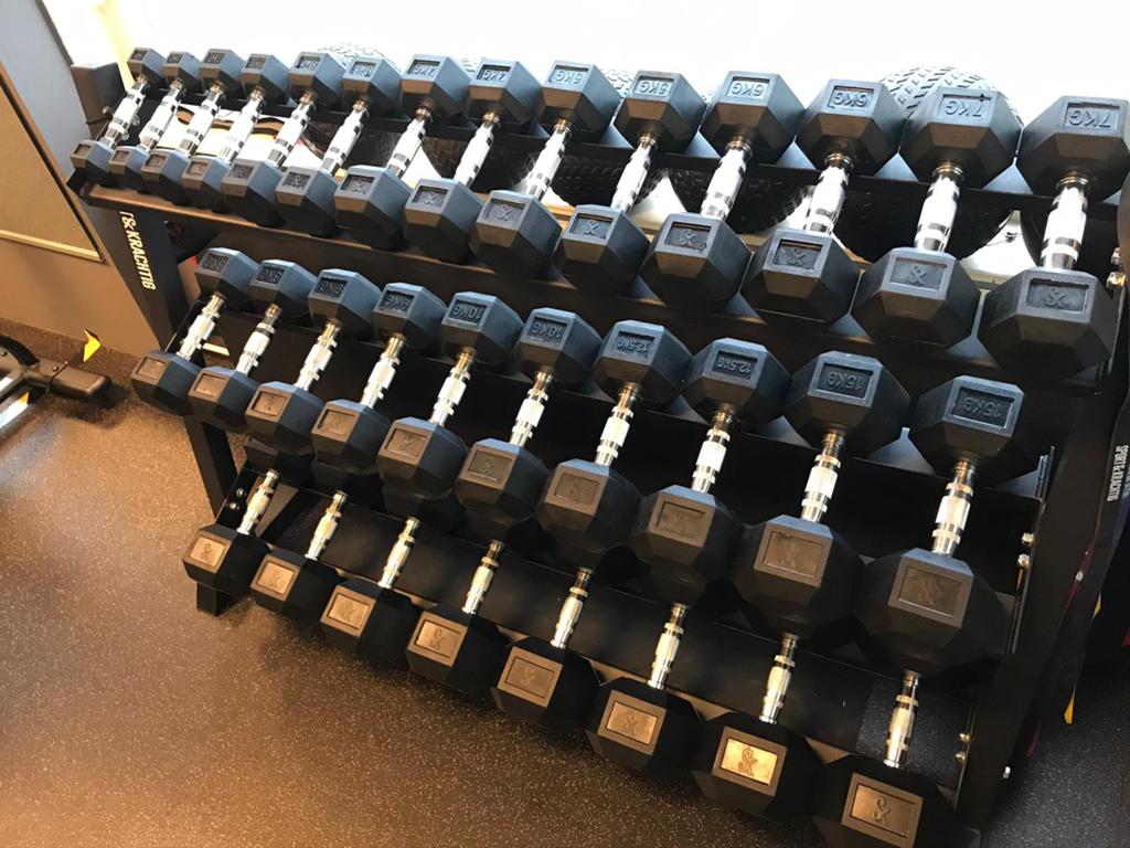 Hexa Dumbellset 1 t/m 25 kg incl NIEUW!, Sport en Fitness, Ophalen, Nieuw, Benen, Dumbbell