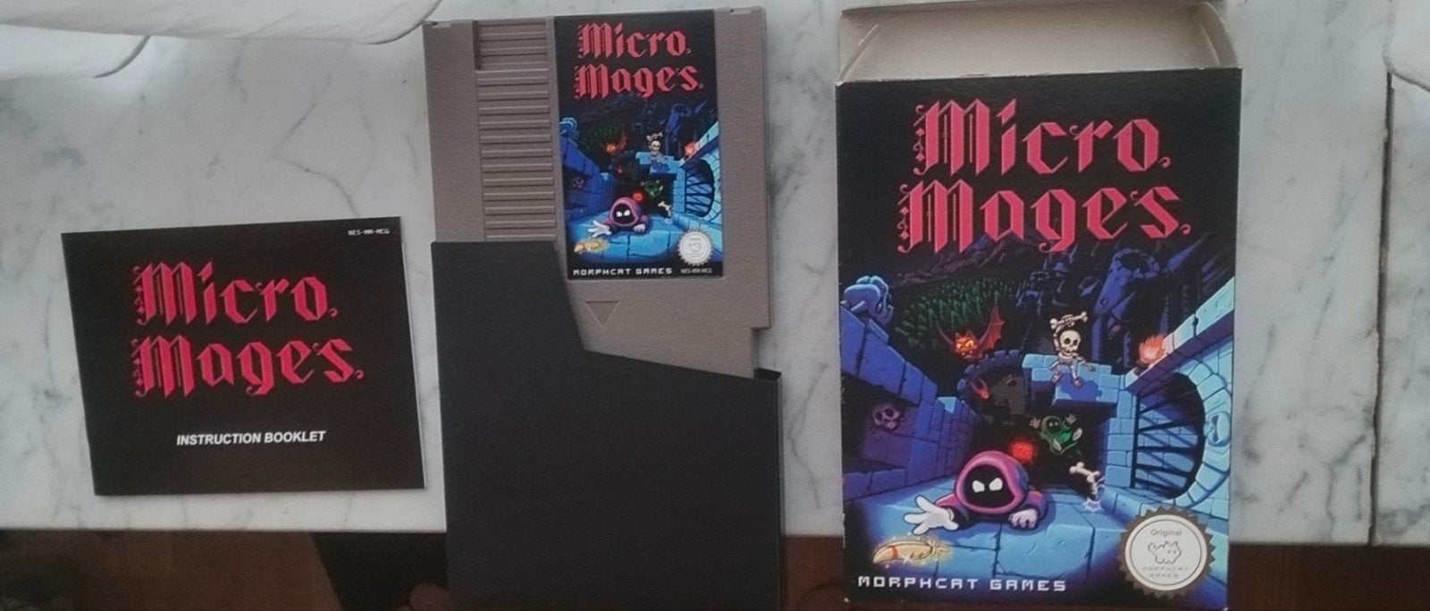 Micro Mages - NES (CIB), Spelcomputers en Games, 1 speler, Racen en Vliegen, Ophalen of Verzenden, Zo goed als nieuw