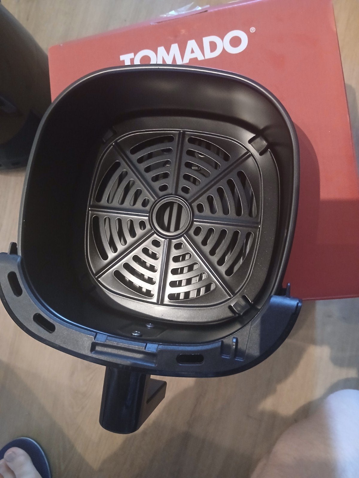 Tomado TAF2002B Heteluchtfriteuse - Zo goed als nieuw, Ophalen, Zo goed als nieuw, Airfryer, Minder dan 750 gram