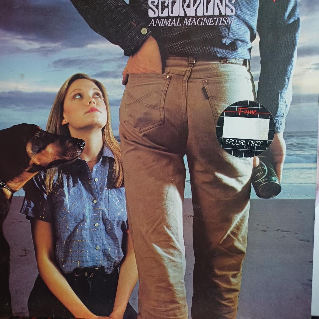 Scorpions / Animal magnetism / Lp, Inclusief obi, Ophalen of Verzenden, Gebruikt