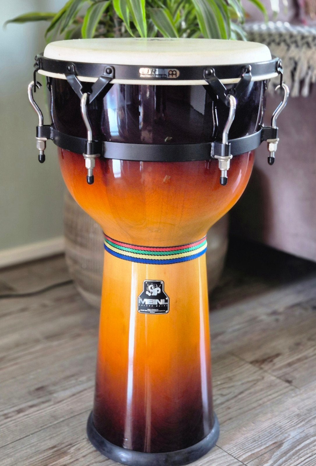 Zeldzame Meinl Floatune XL Djembe Jaren '90 - TOP Staat, Muziek en Instrumenten, Percussie, Zo goed als nieuw, Trommel, Ophalen