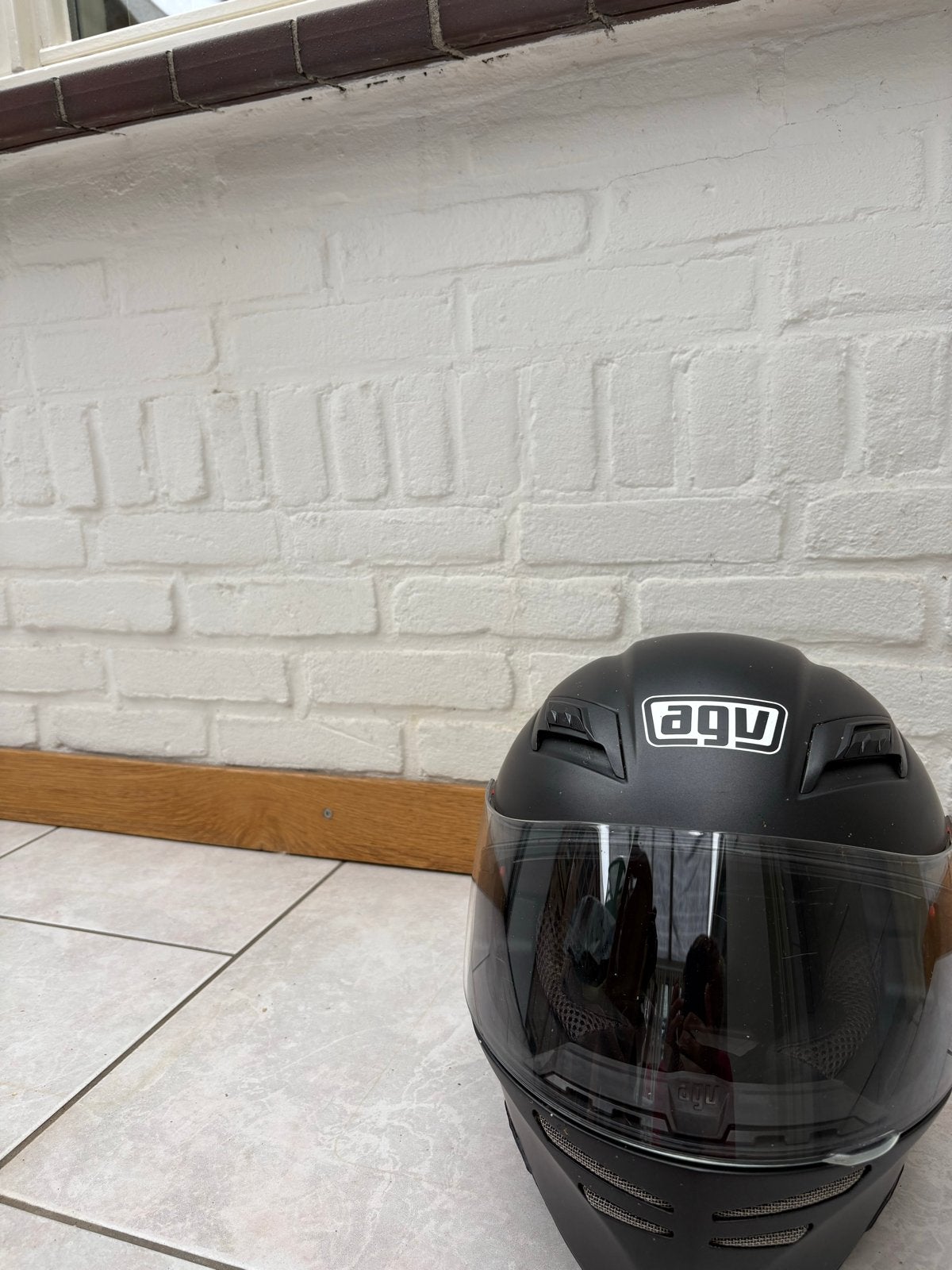 Motorhelm AGV SKY-LINE maat XS 53-54,  ., XS, Ophalen of Verzenden, Tweedehands, Integraalhelm