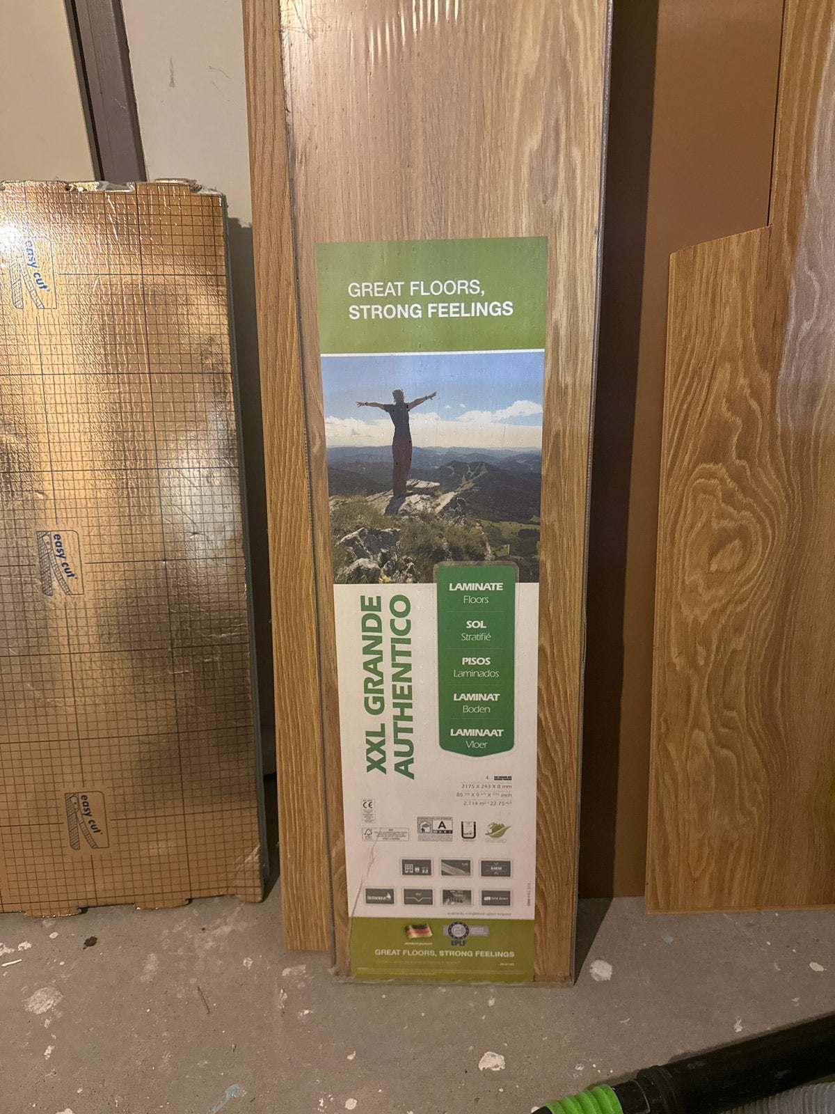 XXL Grande Authentico Laminaat - Nieuw in verpakking, Nieuw, Ophalen of Verzenden, 10 m² of meer, 10 tot 30 cm