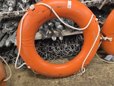 Reddingsboei 74 cm, Niet ingevuld, Gebruikt, Niet ingevuld, Niet ingevuld
