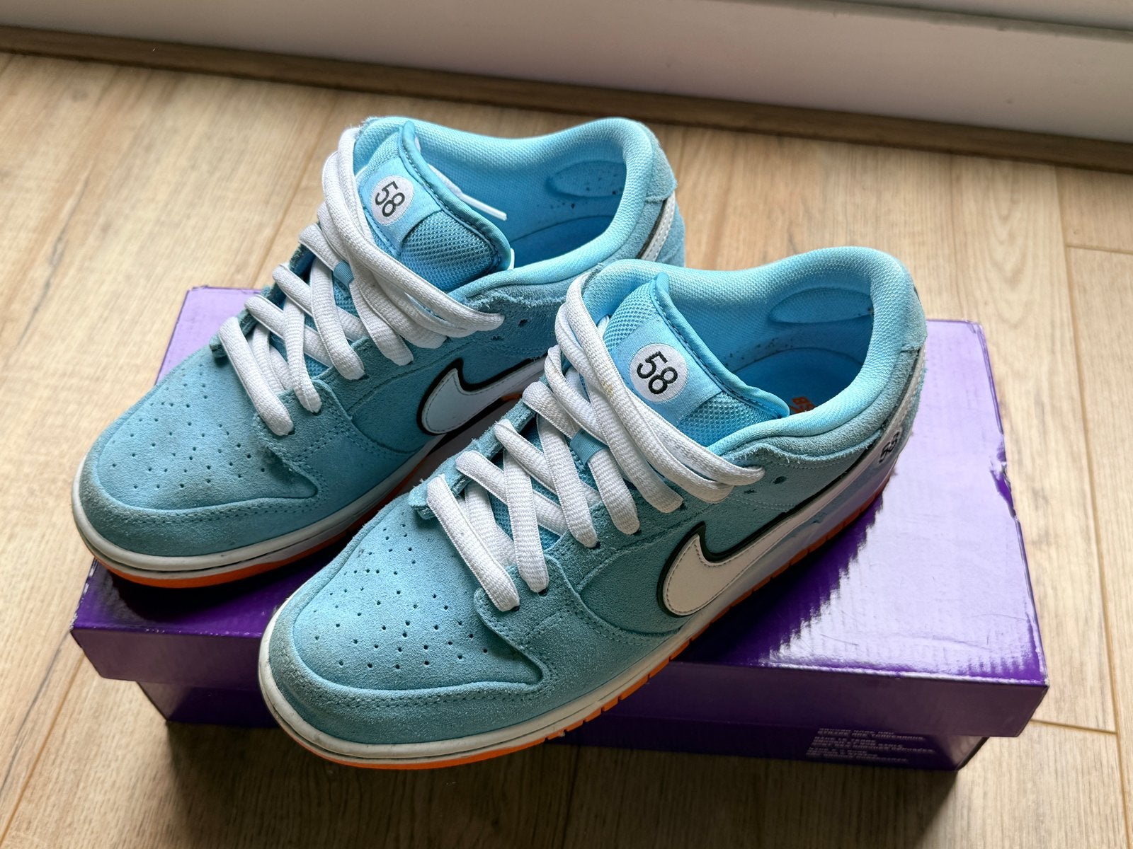 Nike SB Dunk Club 58 Gulf size 8 / 41, Ophalen of Verzenden, Zo goed als nieuw, Overige kleuren