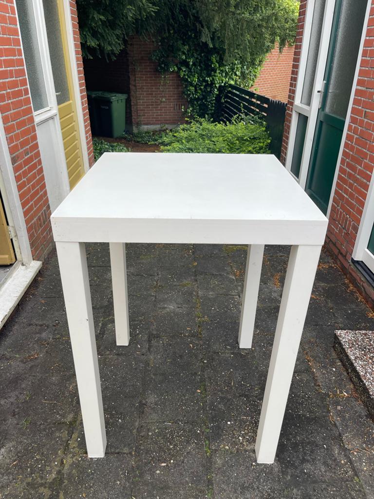 witte bartafel, Ophalen of Verzenden, Gebruikt