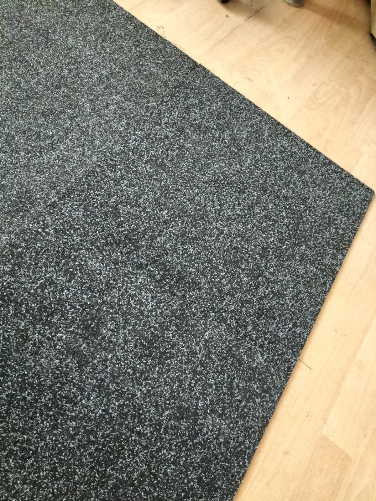 tapijttegels 50x50, Ophalen, Gebruikt, 75 m² of meer, Zwart