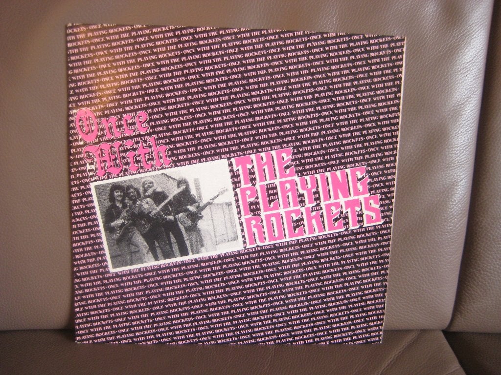 The Playing Rockets – Once With The Playing Rockets, Ophalen of Verzenden, Zo goed als nieuw, 12 inch, LP