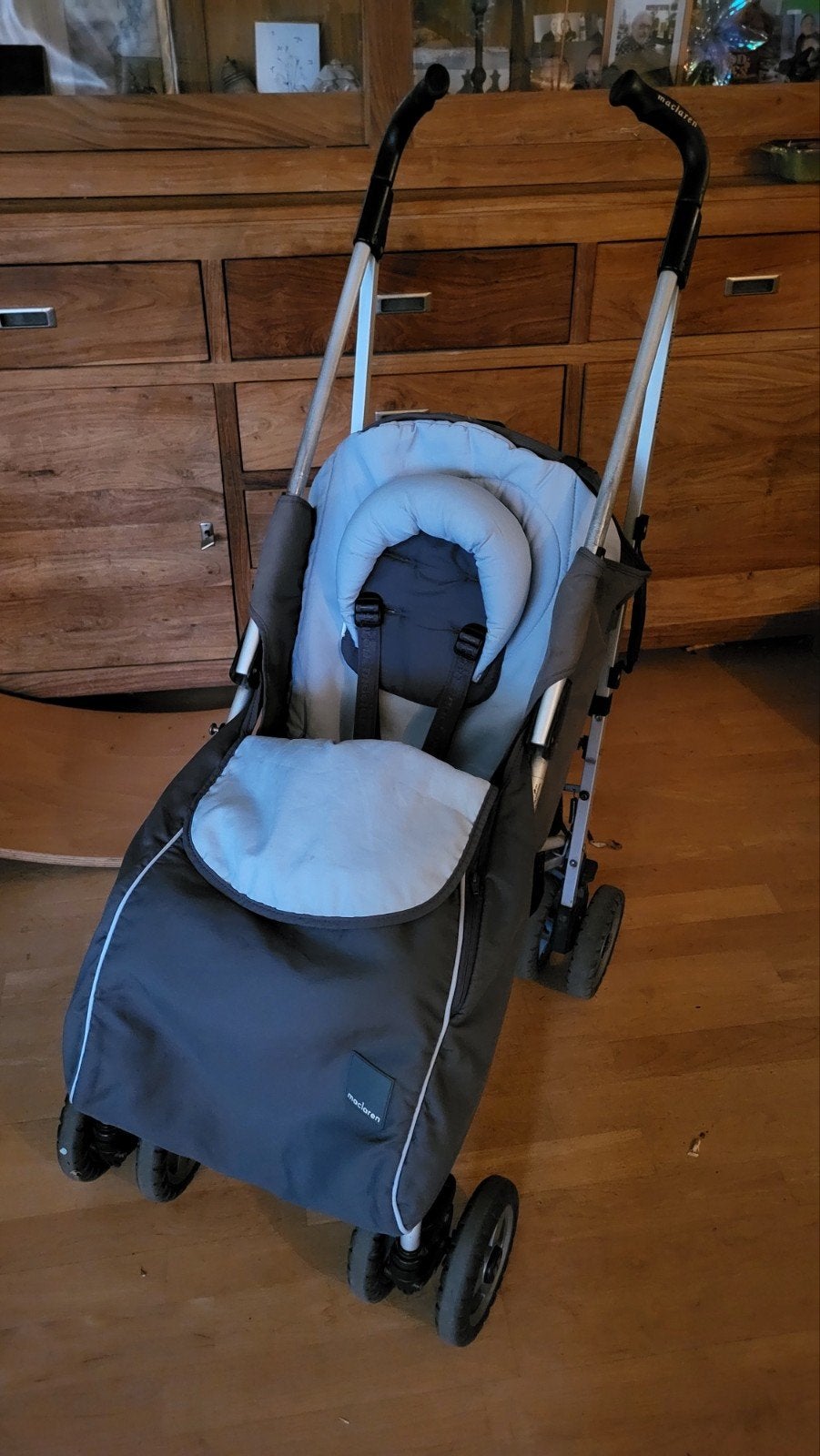 Maclaren Techno Classic buggy, Ophalen of Verzenden, Gebruikt, Maclaren, Verstelbare rugleuning