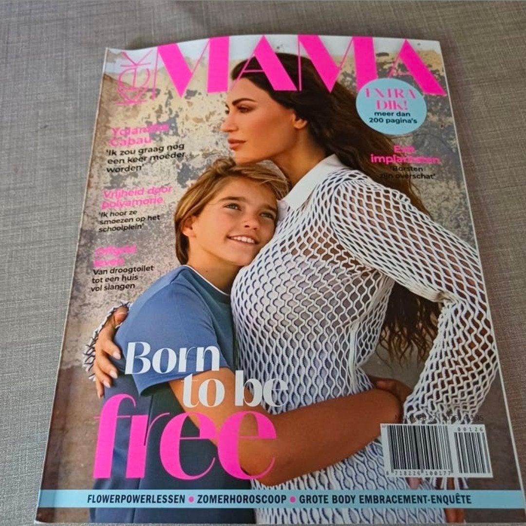 KEK MAMA 02 | 2026 - Born to be Free - YOLANTHE CABAU, Ophalen of Verzenden, Zo goed als nieuw, Glossy