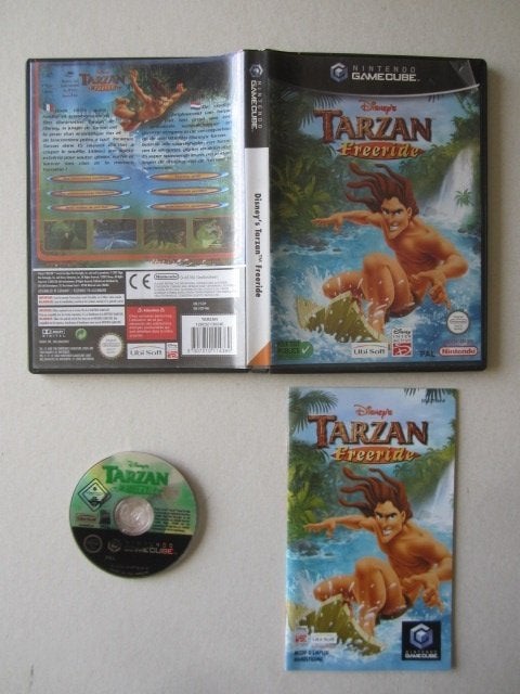 Tarzan freeride (Disney) Nintendo Gamecube, Spelcomputers en Games, 1 speler, Ophalen of Verzenden, Zo goed als nieuw, Vanaf 3 jaar