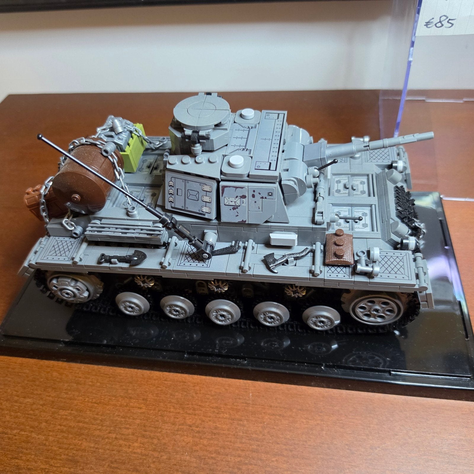 Duitse Panzer III Ausf. F Tank Model Bricks, Ophalen of Verzenden, Landmacht, Duitsland, Overige typen