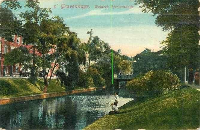 301-056-007 Den Haag Waldeck Pyrmontkade, Verzenden, Voor 1920, Zuid-Holland