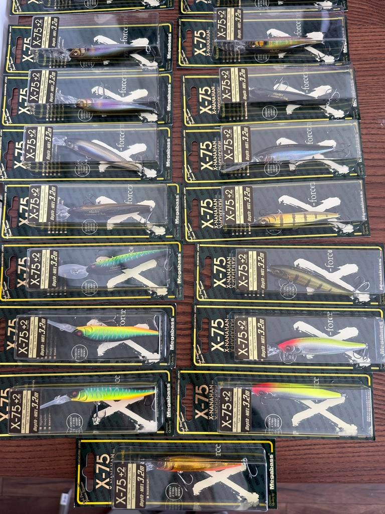 Megabass X-Nanahan +2 (twitchbait) Meerdere Kleuren, Ophalen of Verzenden, Nieuw, Overige typen
