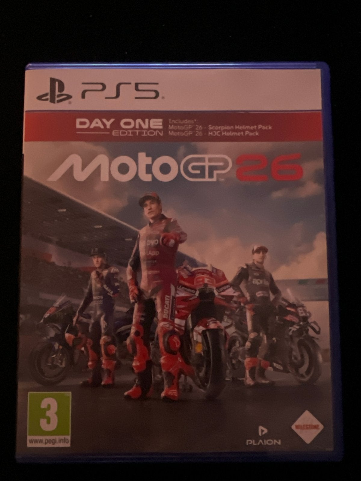 MotoGP 26 PS5 Day One Edition - incl 2 codes!!!, Racen en Vliegen, 2 spelers, Eén computer, Ophalen of Verzenden