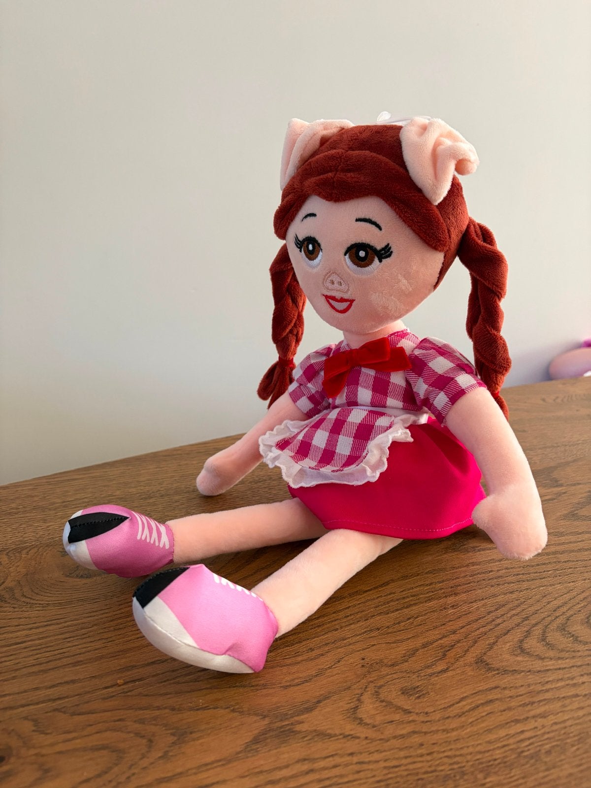 K3 Hanne knuffelpop -  Nieuw, Kinderen en Baby's, Ophalen of Verzenden, Zo goed als nieuw, Overige typen