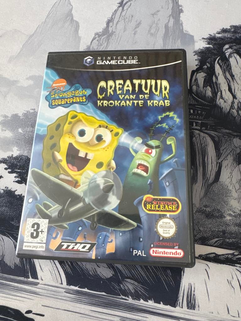 SpongeBob SquarePants: Creatuur van de Krokante Krab, Spelcomputers en Games, Games | Nintendo GameCube, Avontuur en Actie, 1 speler