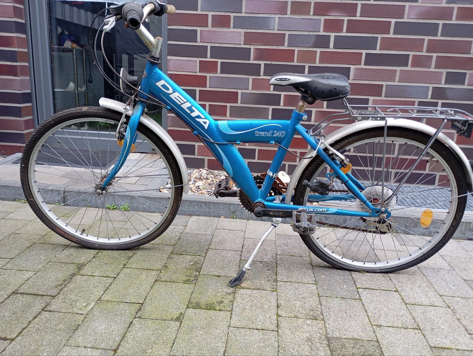 Delta Trend 240 kinderfiets - Blauw, Overige merken, Terugtraprem, Gebruikt, Verzenden