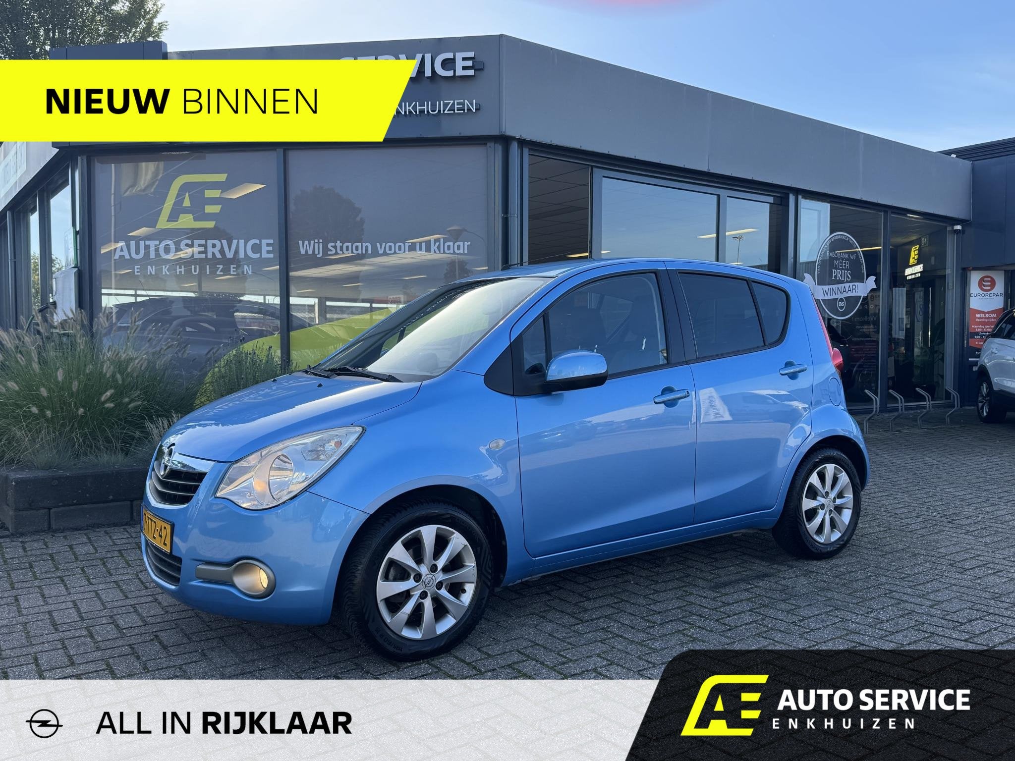 Opel Agila 1.0 Berlin Geheel dealer onderhouden bij ons! Inc, Auto's, Voorwielaandrijving, Stof, Gebruikt, 31 €/maand