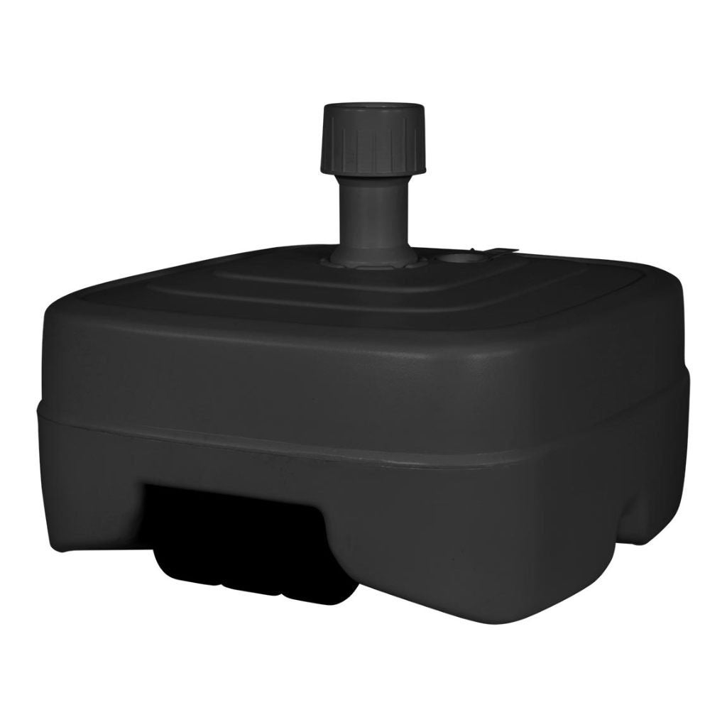 Parasolvoet verrijdbaar antraciet kunststof vulbaar 50 liter, Tuin en Terras, Parasols, Ophalen of Verzenden, Nieuw, Minder dan 1 meter
