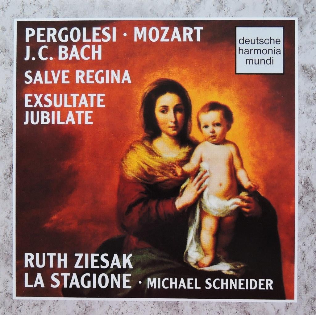 Salve Regina ea - Mozart / Pergolosi / Bach - DHM - 1996, Ophalen of Verzenden, Zo goed als nieuw, Koren of Klassiek