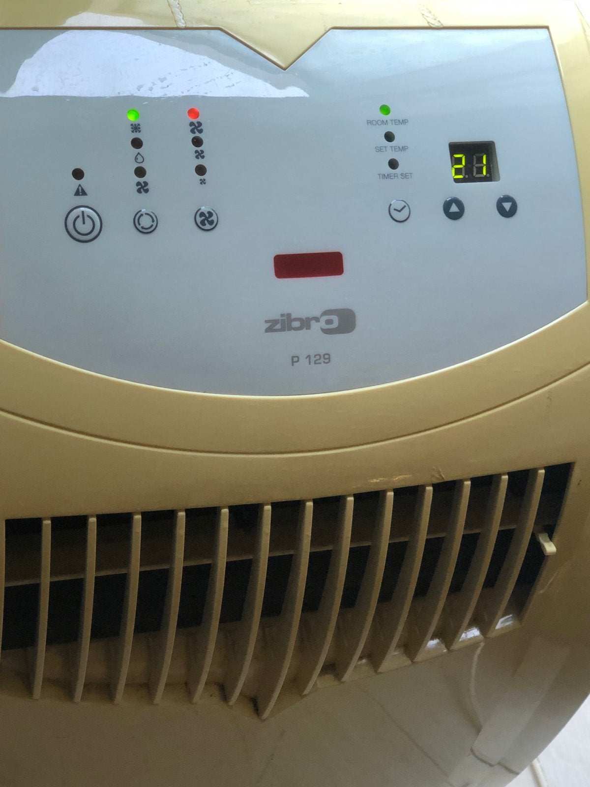 Mobiele airco 2.9KW  12000 btu  zibro p129 Qlima, Gebruikt, Timer, 3 snelheden of meer, Ophalen of Verzenden