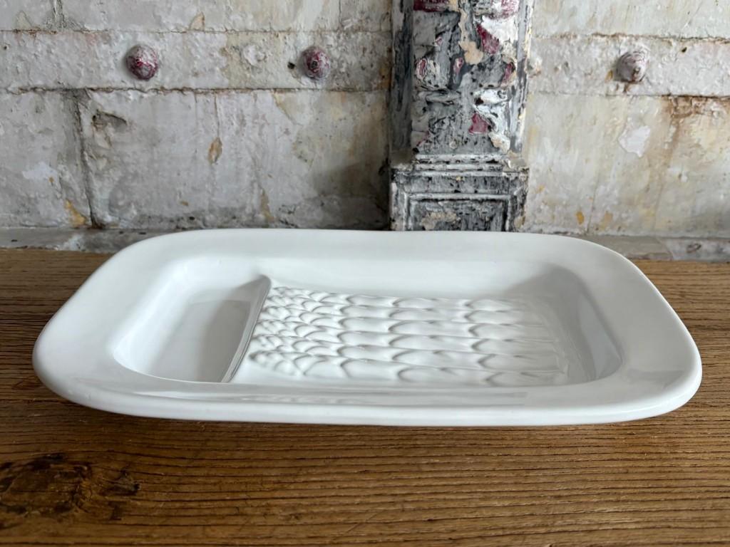 Bassano Made in Italy asperges schaal met sausbakje, Antiek en Kunst, Antiek | Keramiek en Aardewerk, Ophalen of Verzenden
