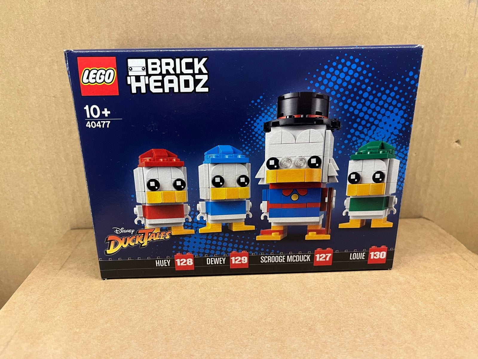 LEGO BrickHeadz 40477 Dagobert Duck, Kwik, Kwek en Kwak, Overige thema's, Lego, Nieuw, Ophalen of Verzenden