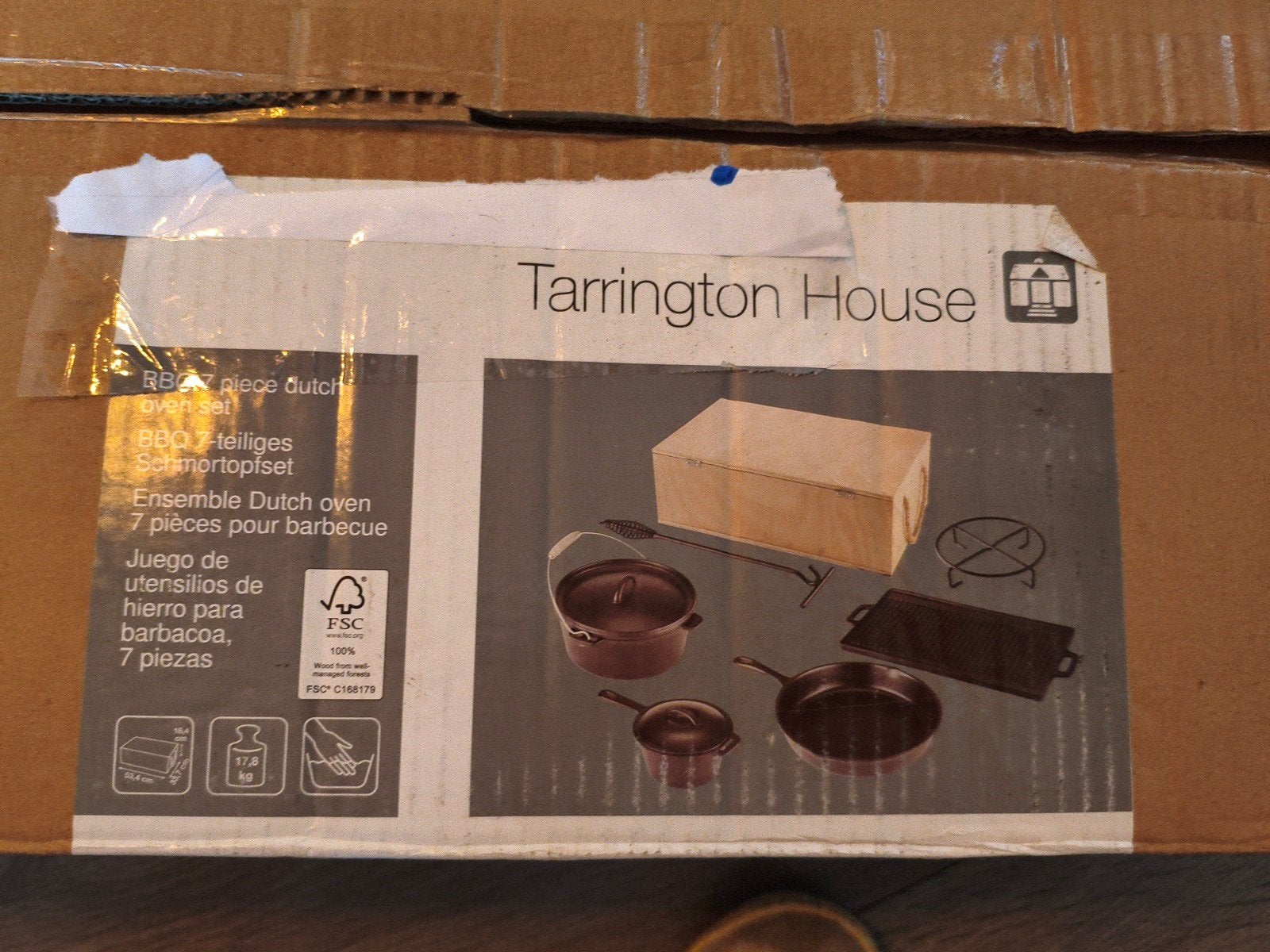 Tarrington House BBQ Dutch Oven Set - 7-delig, Ophalen, Nieuw, Tarrington House