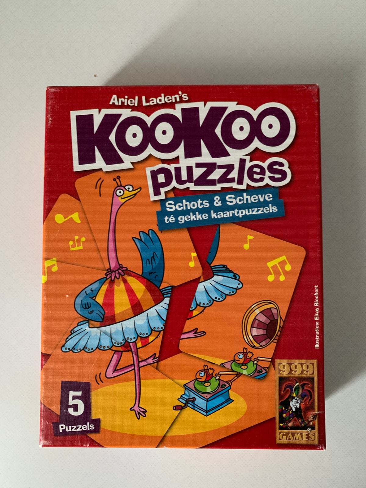 2x Kookoo puzzles, Ophalen of Verzenden, 500 t/m 1500 stukjes, Zo goed als nieuw