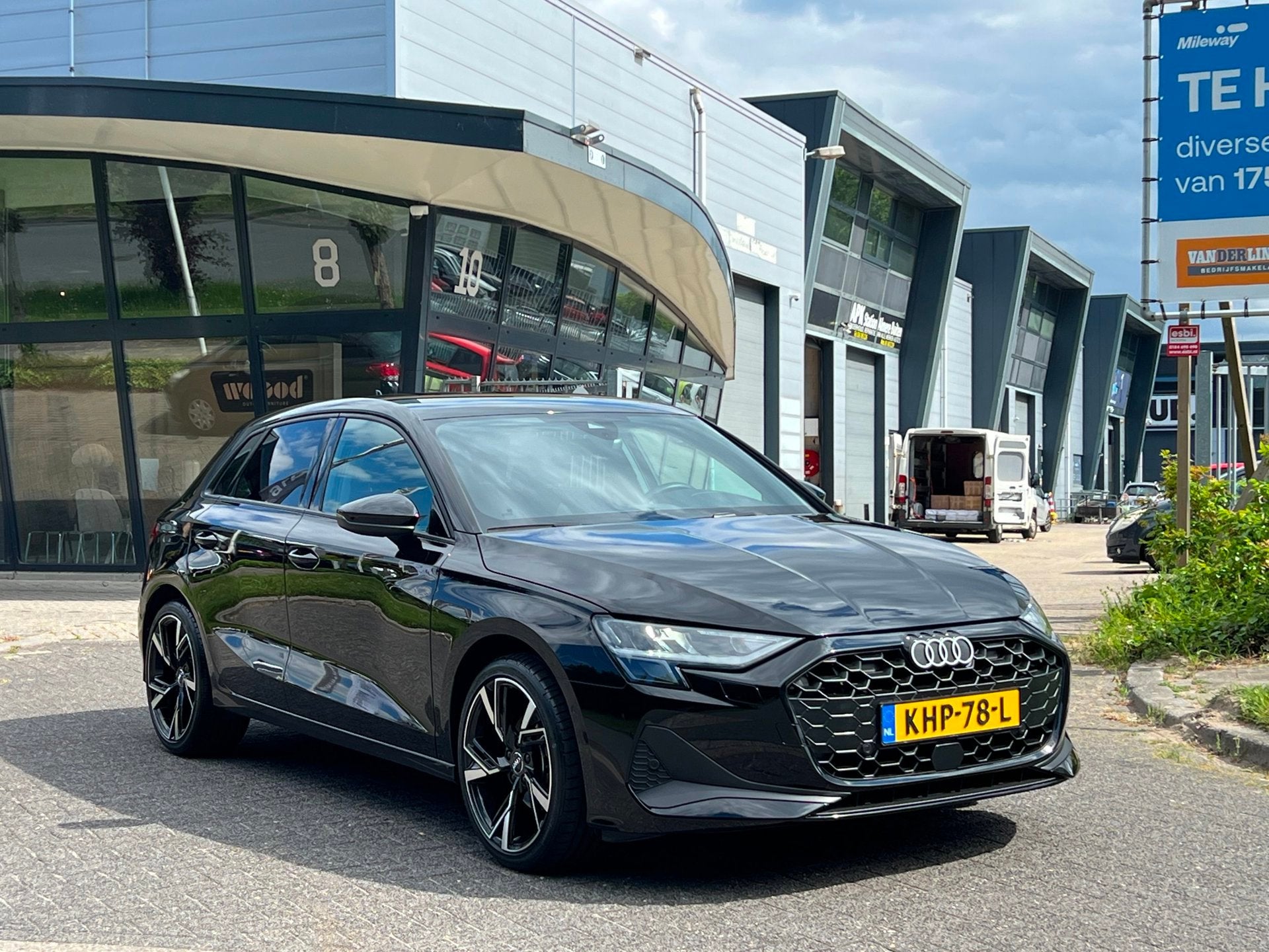 Audi A3 SPORTBACK 35 7-S Tronic TFSI Navi Carplayy, Auto's, Dealer onderhouden, 4 cilinders, Zwart, Bedrijf
