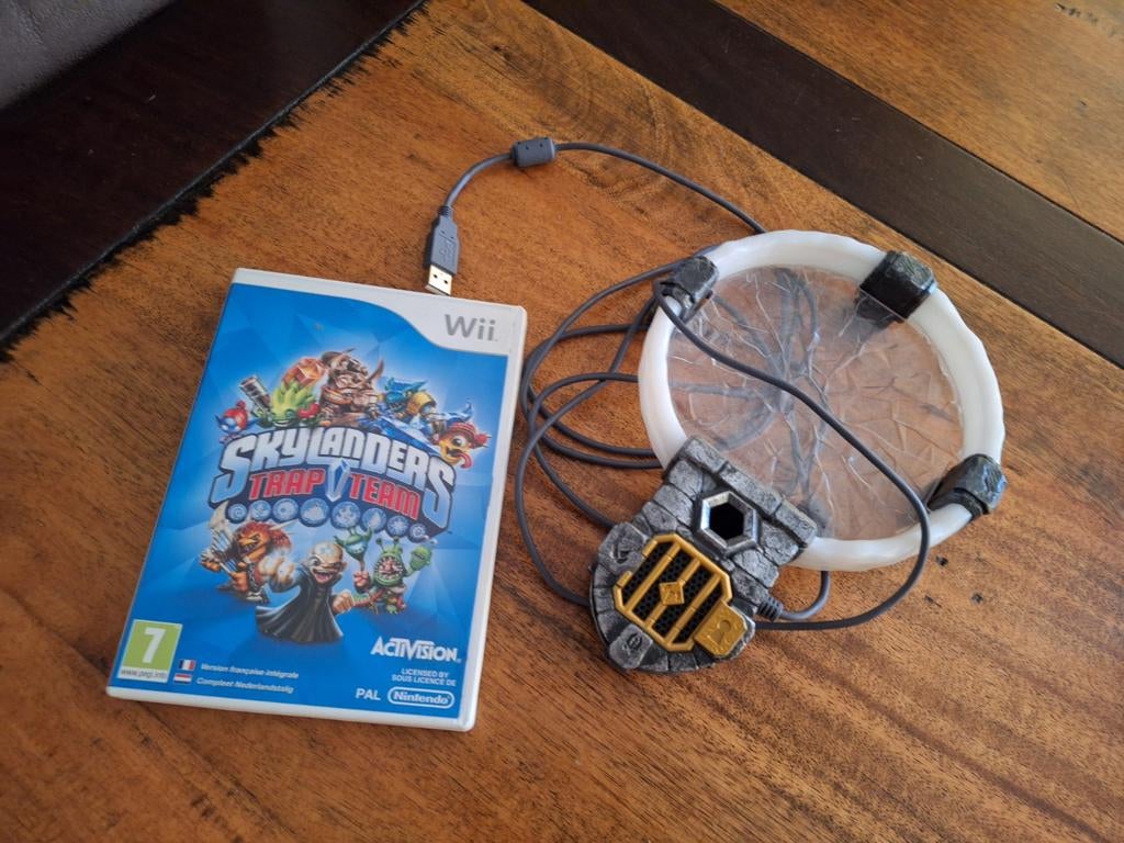 Skylanders Trap Team Wii met Traptanium Portal, Spelcomputers en Games, Games | Nintendo Wii, Ophalen of Verzenden