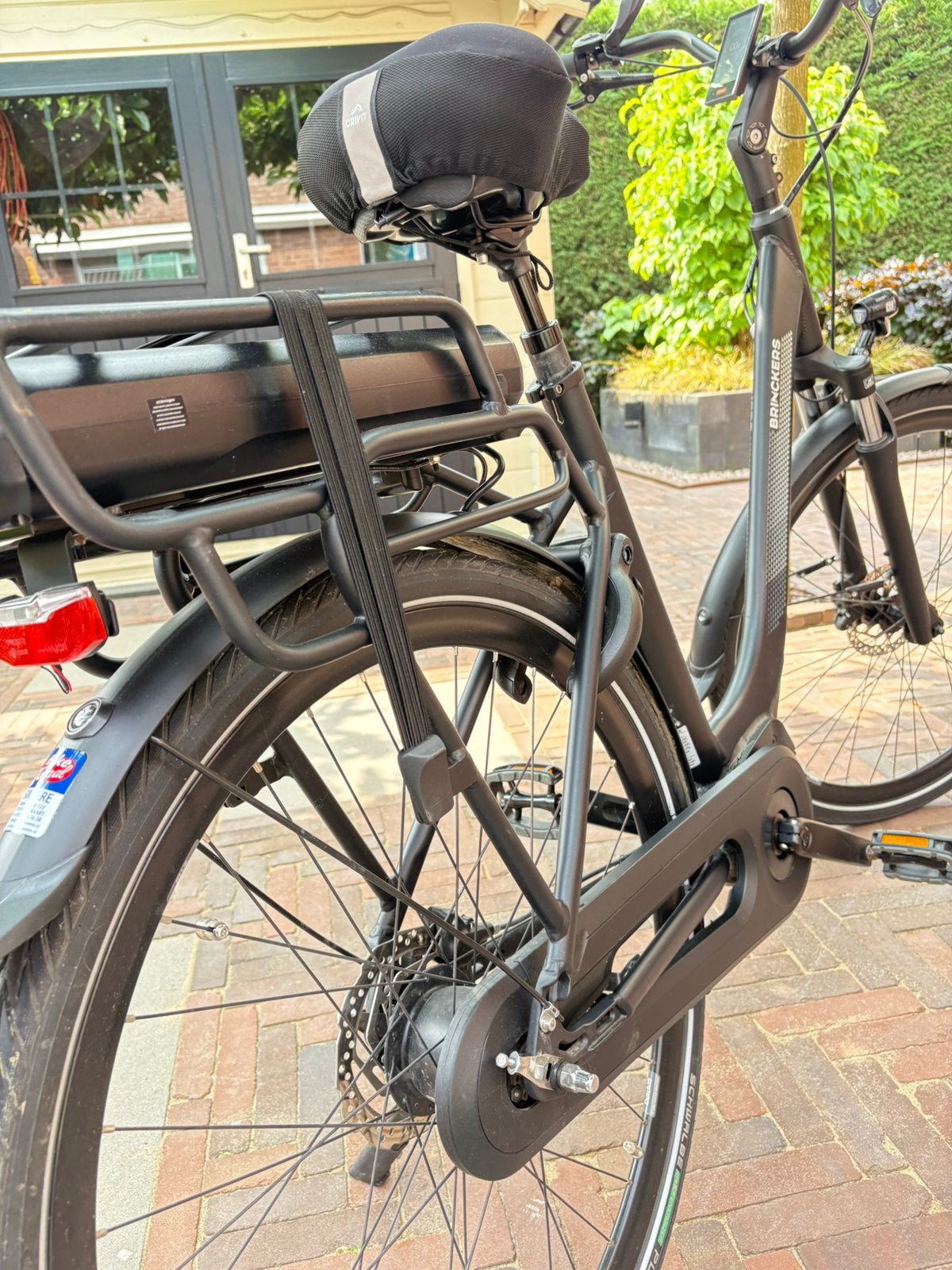 Brinckers Elektrische Dames Fiets, Fietsen en Brommers, Ophalen, Zo goed als nieuw, Brinckers, 51 tot 55 cm