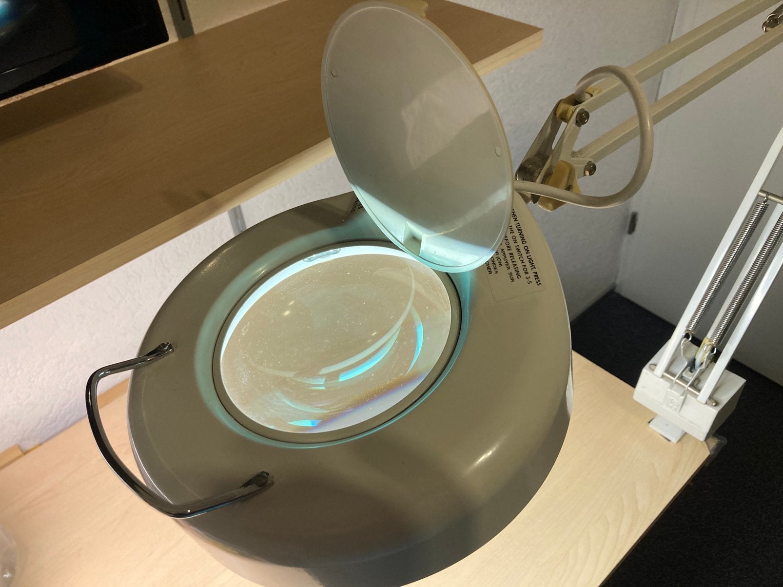Loeplamp vintage, Ophalen of Verzenden, Loeplamp