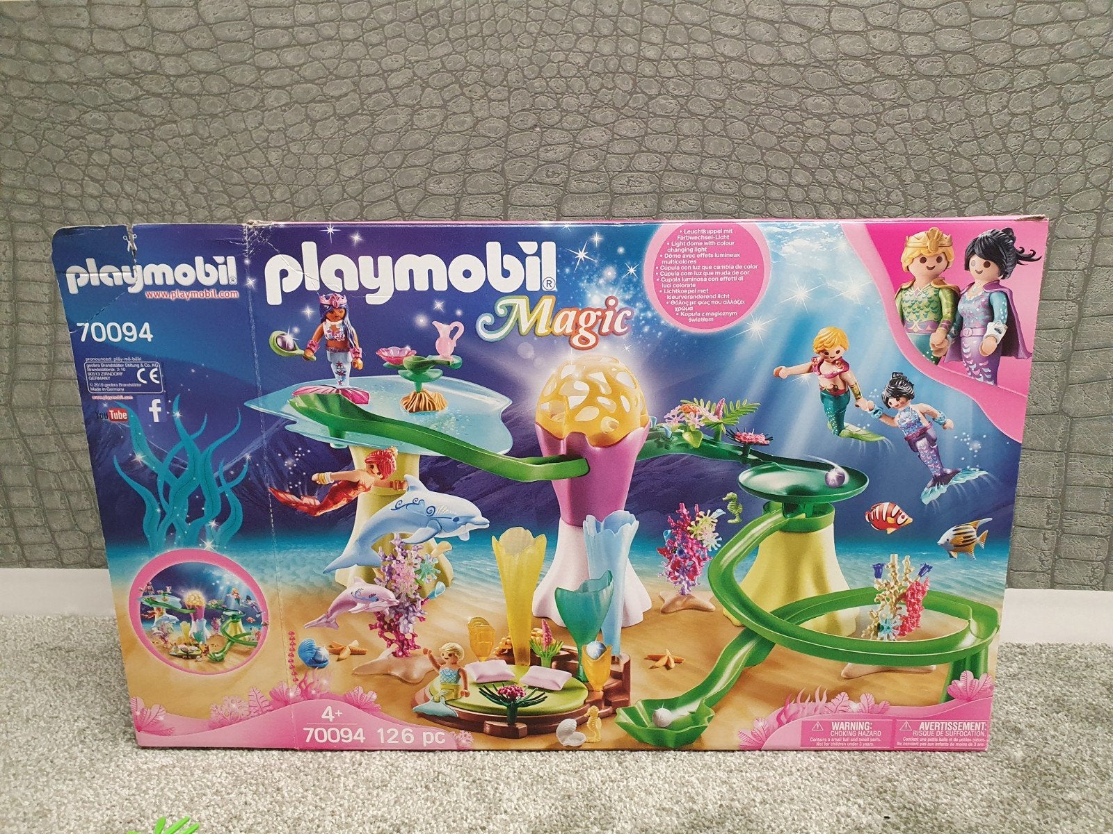 Playmobil Magic Koraalpaviljoen met Lichtkoepel 70094, Ophalen of Verzenden, Zo goed als nieuw, Jongen of Meisje