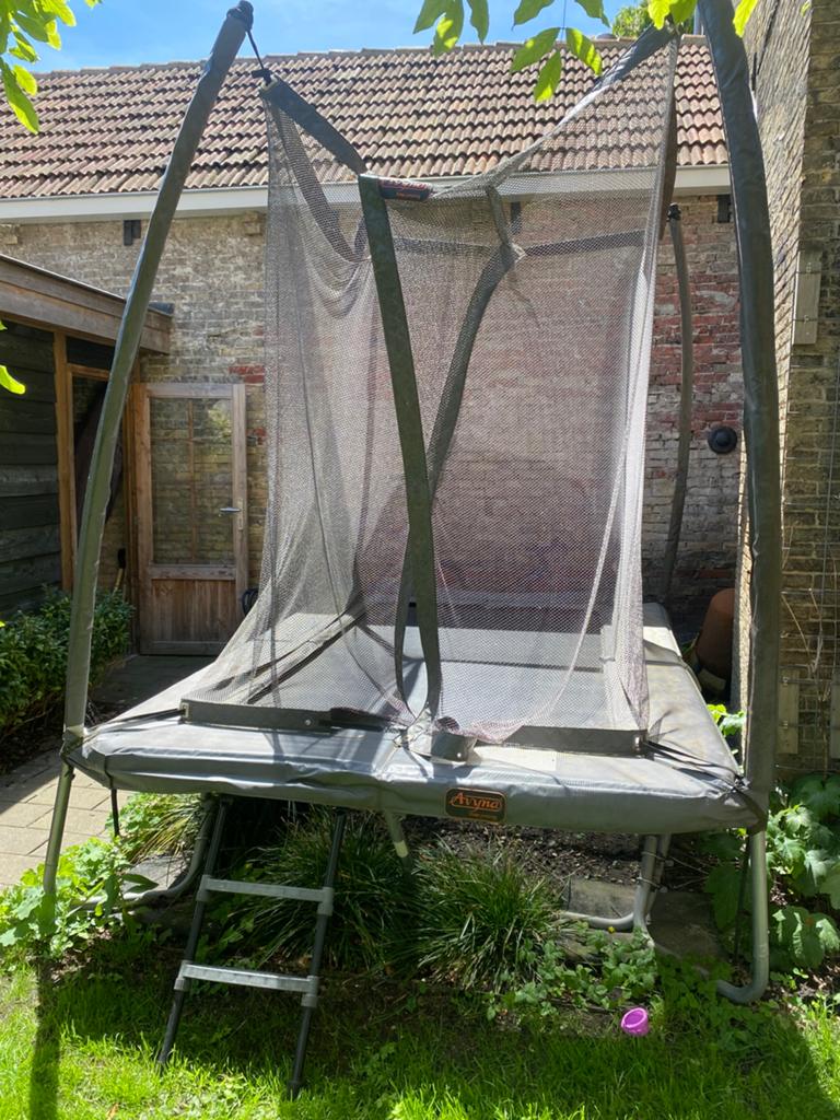Avyna Pro-Line Trampoline rechthoek 275x190cm, Kinderen en Baby's, Speelgoed | Buiten | Trampolines, Ophalen, Gebruikt