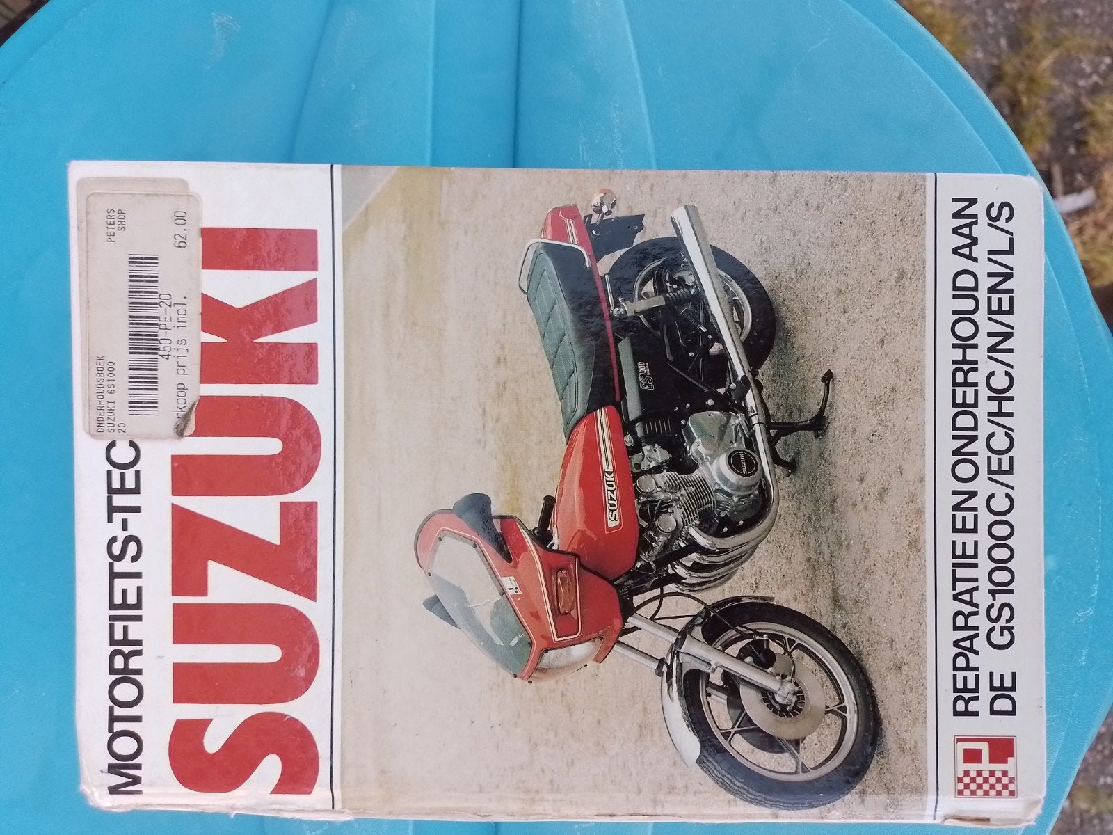 Peters' Motorboeken: Suzuki GS 1000 Reparatie & Onderhoud, Boeken, Ophalen of Verzenden, Gelezen, Peters' Motorboeken, Merk of Model