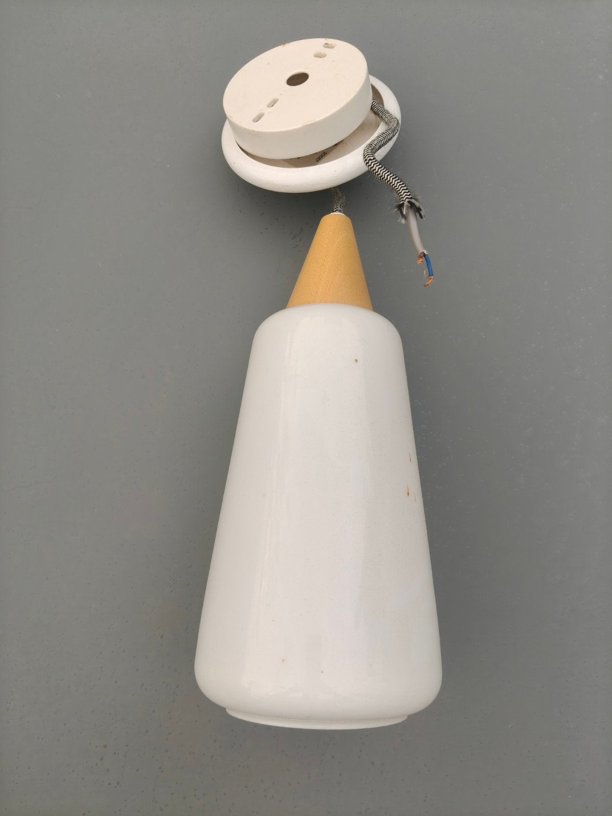 Witte hanglamp  - gratis af te halen, Huis en Inrichting, Ophalen